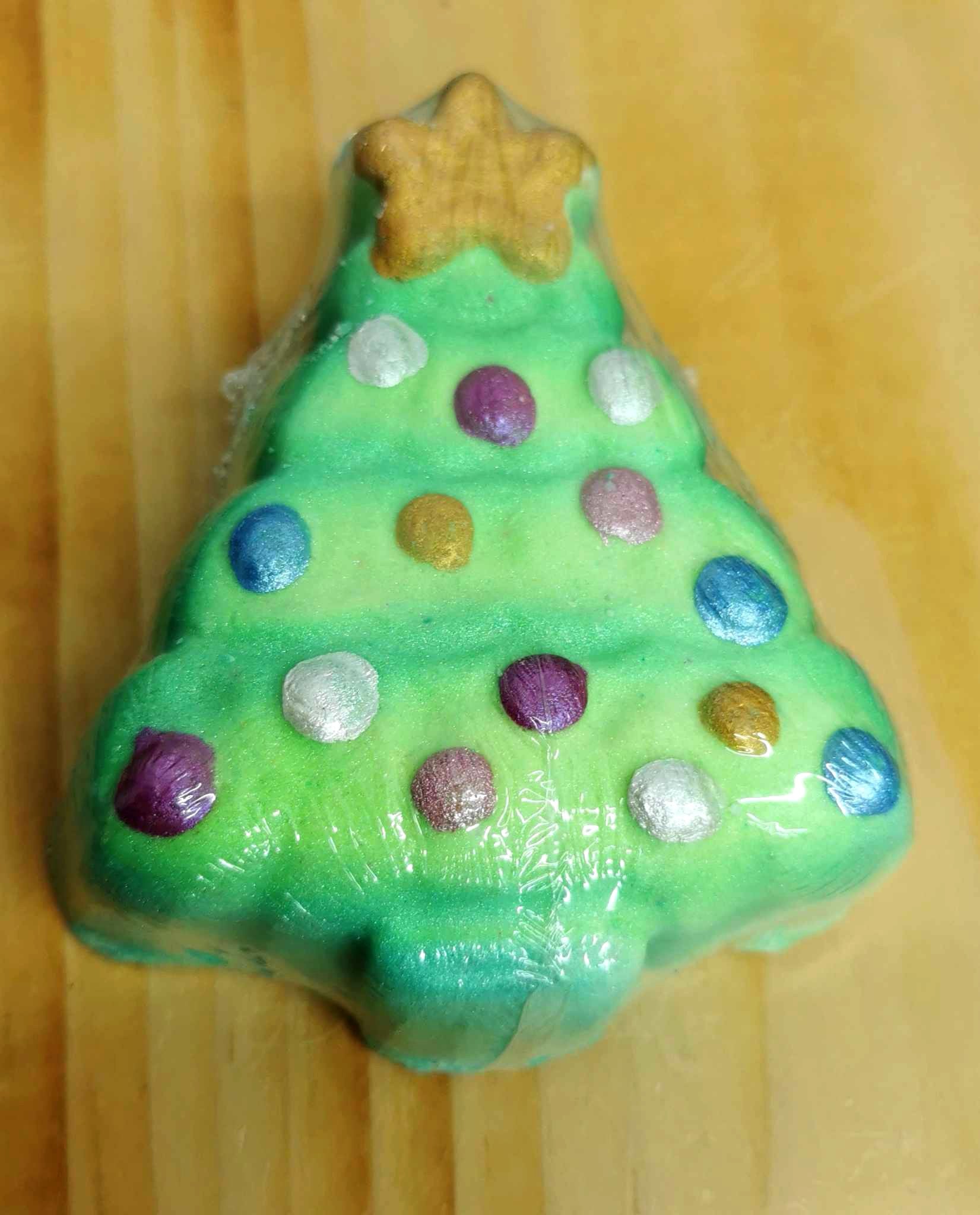 Bombe de bain - Sapin de Noël